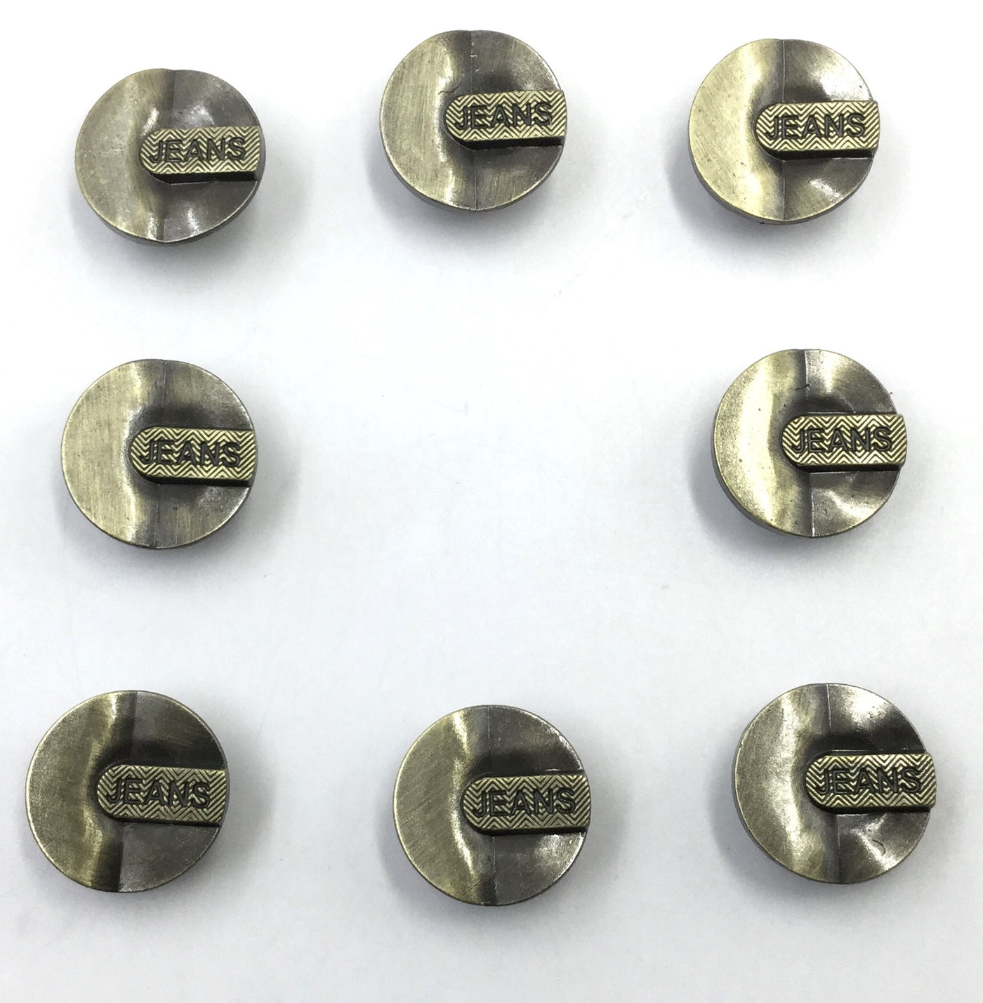 Antique Golden Circular Jeans Buttons