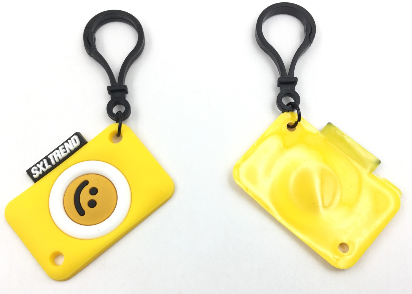 Yellow Colour Square Shape Smiley Design Hangings