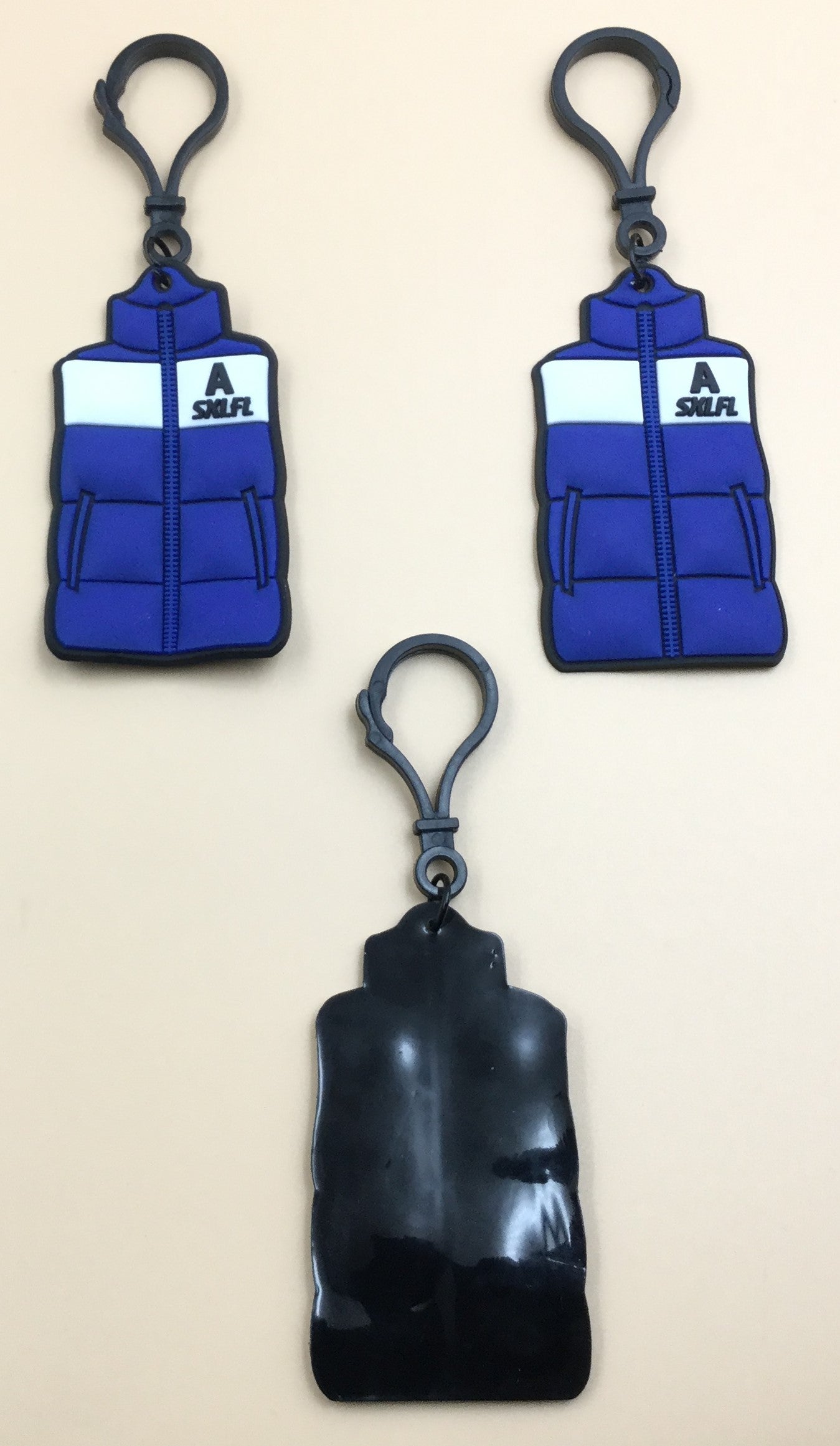 Black & Blue Jacket Shaped Hangings