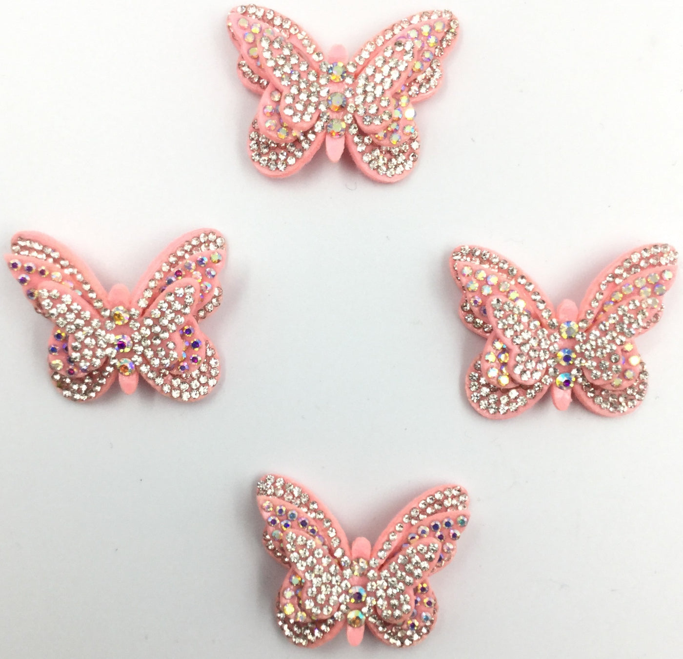 Pink Butterfly Badge