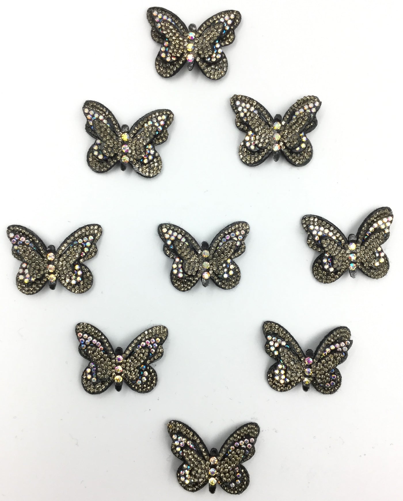 Black Butterfly Badge