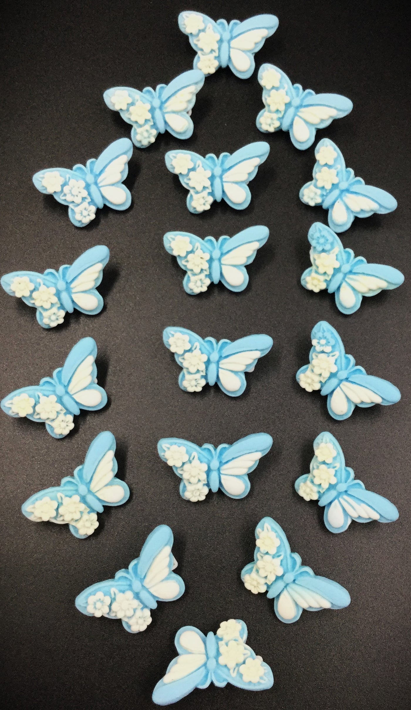 Blue Butterfly Badge