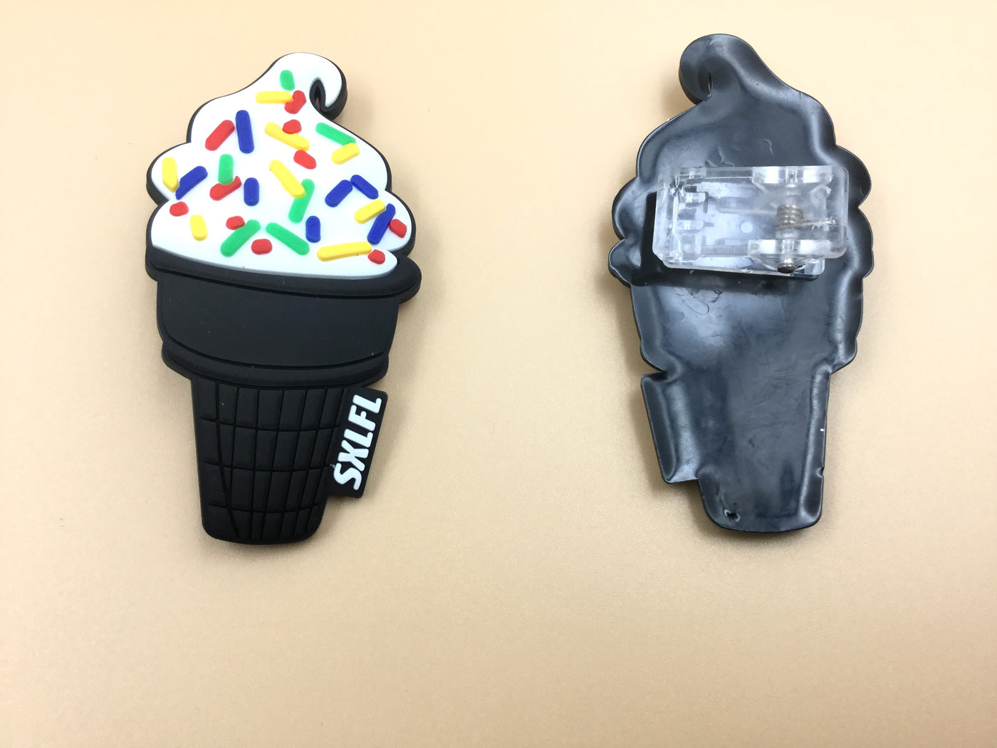 Black & White Ice Candy Shape Patches