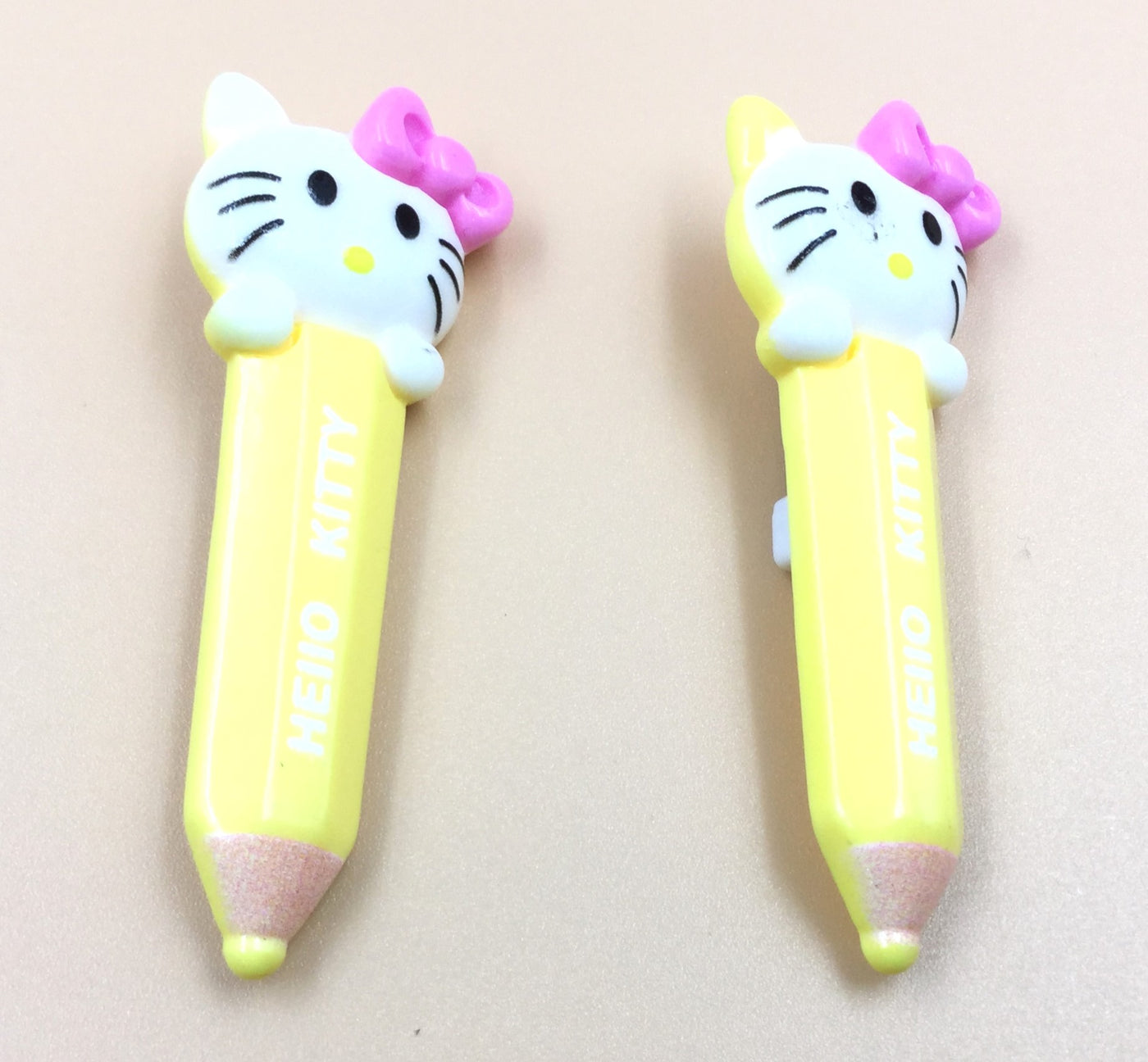 Pale Yellow Pencil Shape Pin Patches