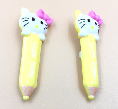 Pale Yellow Pencil Shape Pin Patches