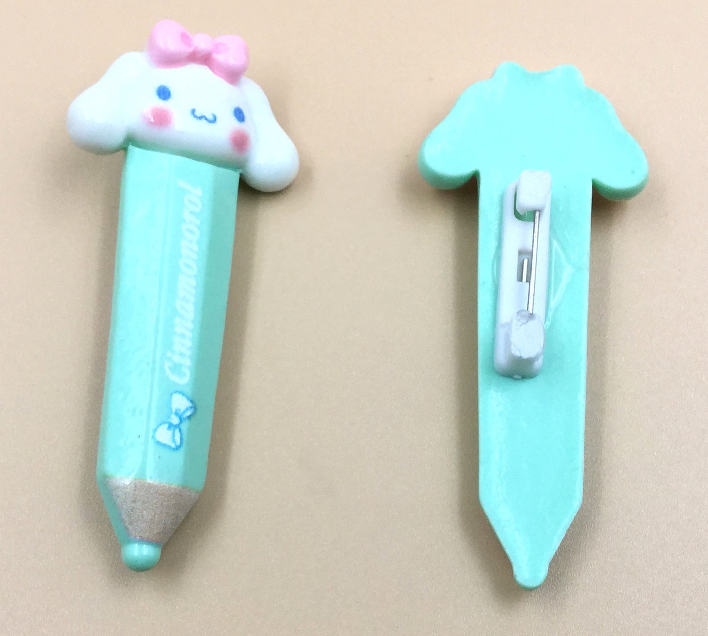 Sea Green Pencil Shape Pin Patches