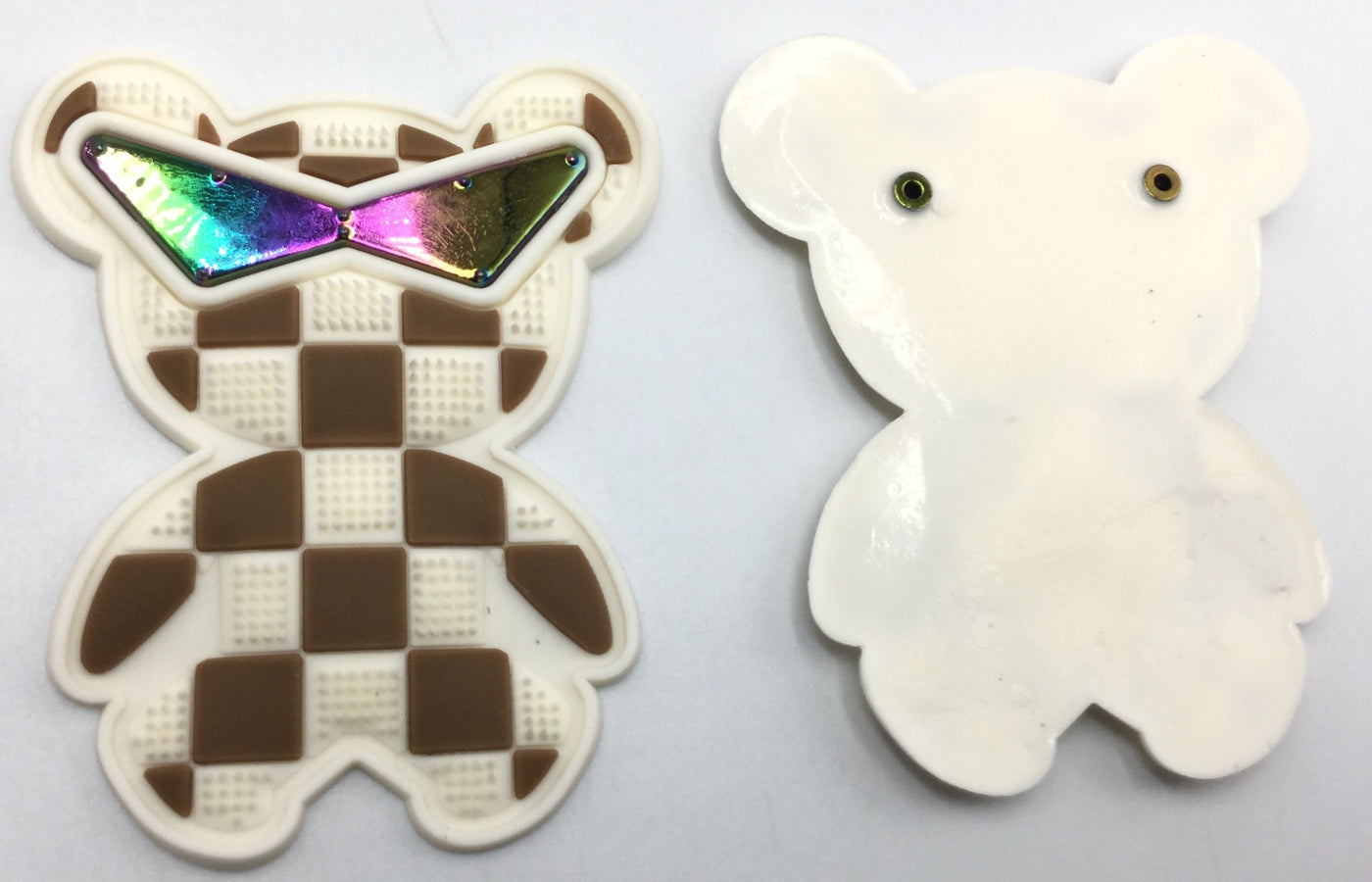 Multicolor Teddy Rubber Stickers