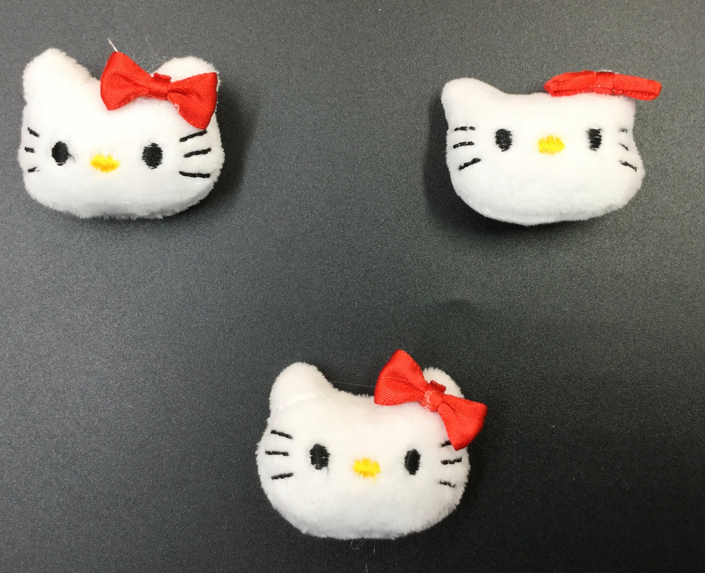 Small White & Red Soft Kitty Patches