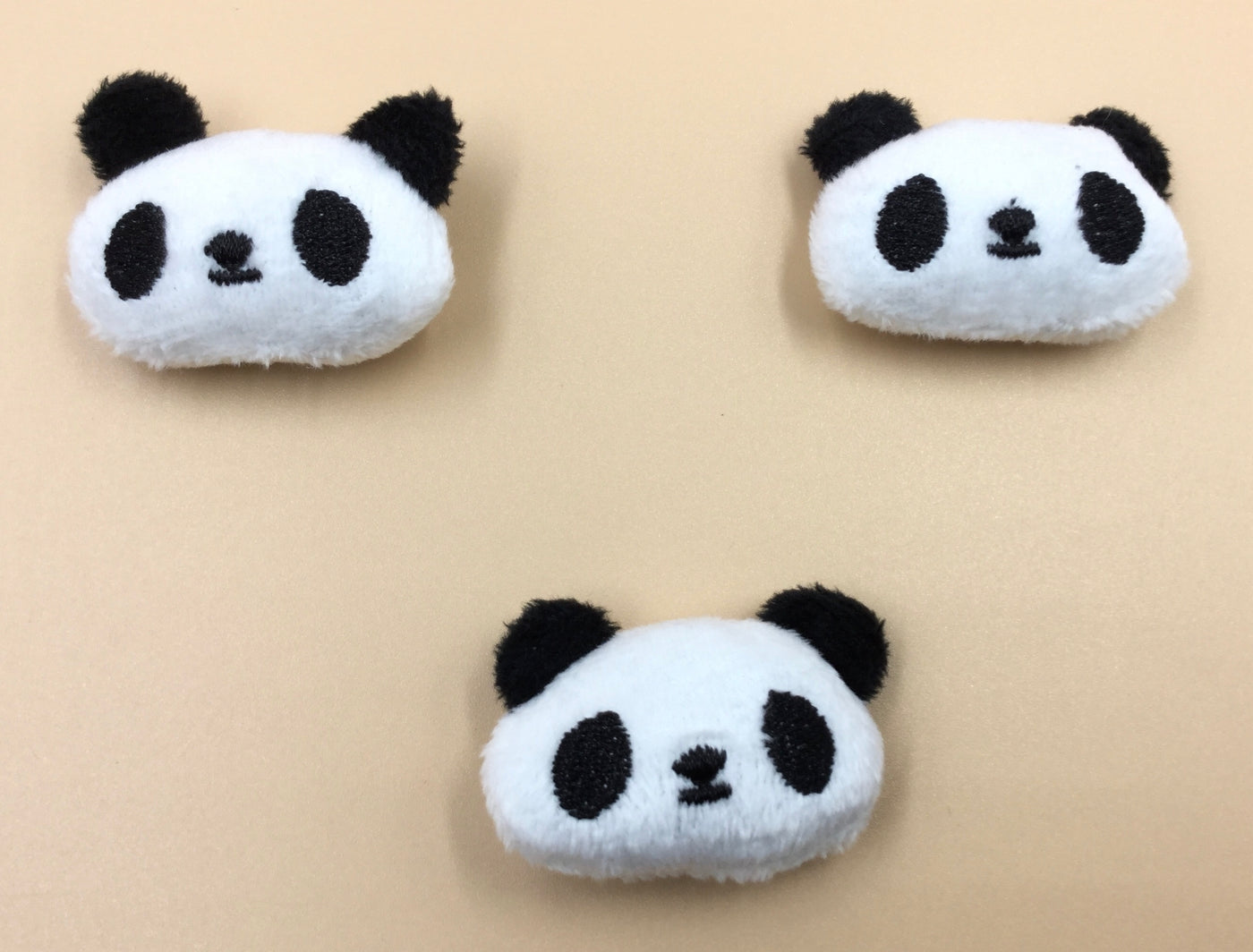 Black & White Soft Panda Patches