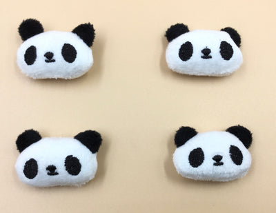 Black & White Soft Panda Patches