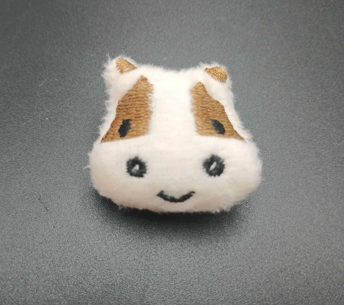 Light Peach And Brown  Cow Shape Patches