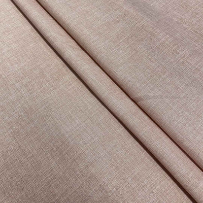 Light Peach Plain Imported Linen Fabric