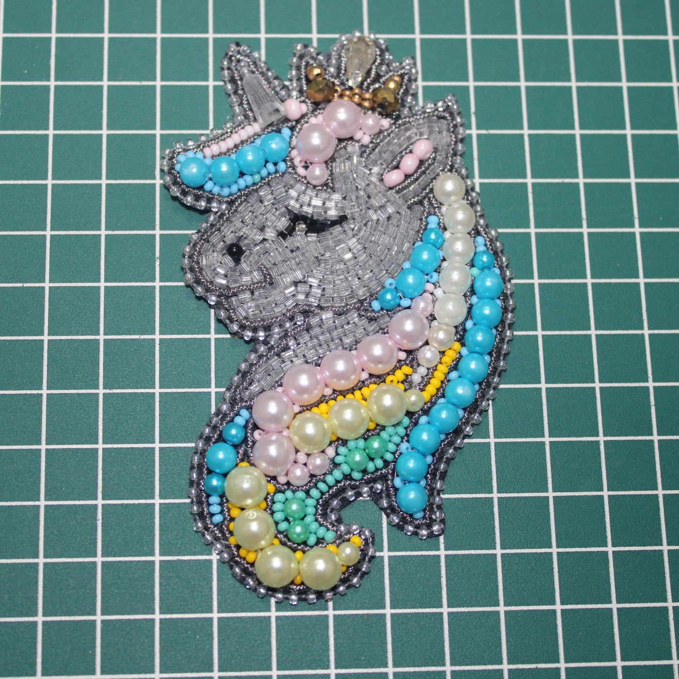 Pink And Blue Unicorn Patch