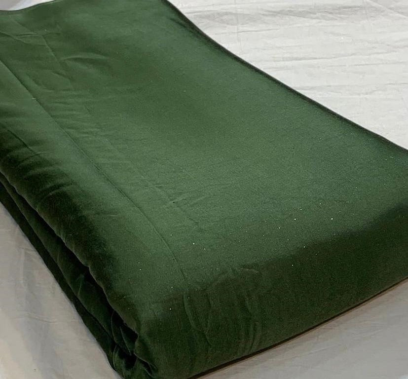 Lunar Green Plain Modal Silk Fabric (Wholesale)