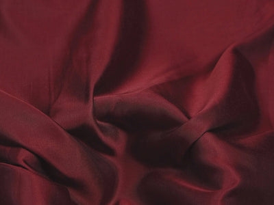 Maroon Plain Dyed Modal Satin Fabric (Wholesale)