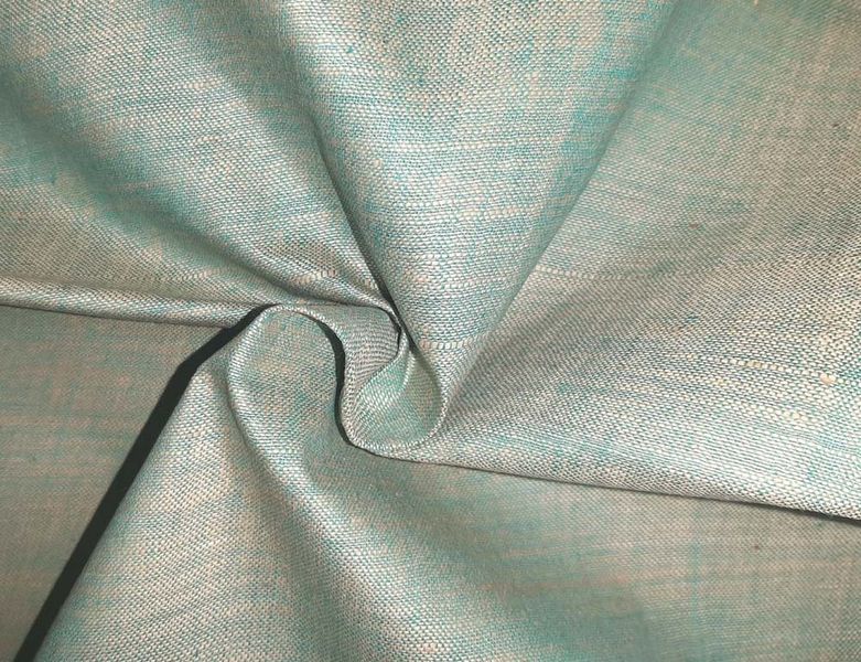 Green & Beige Two Tone Cotton Fabric