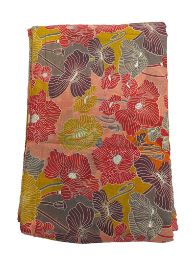 Multicolor Floral Muslin Fabric (Wholesale)