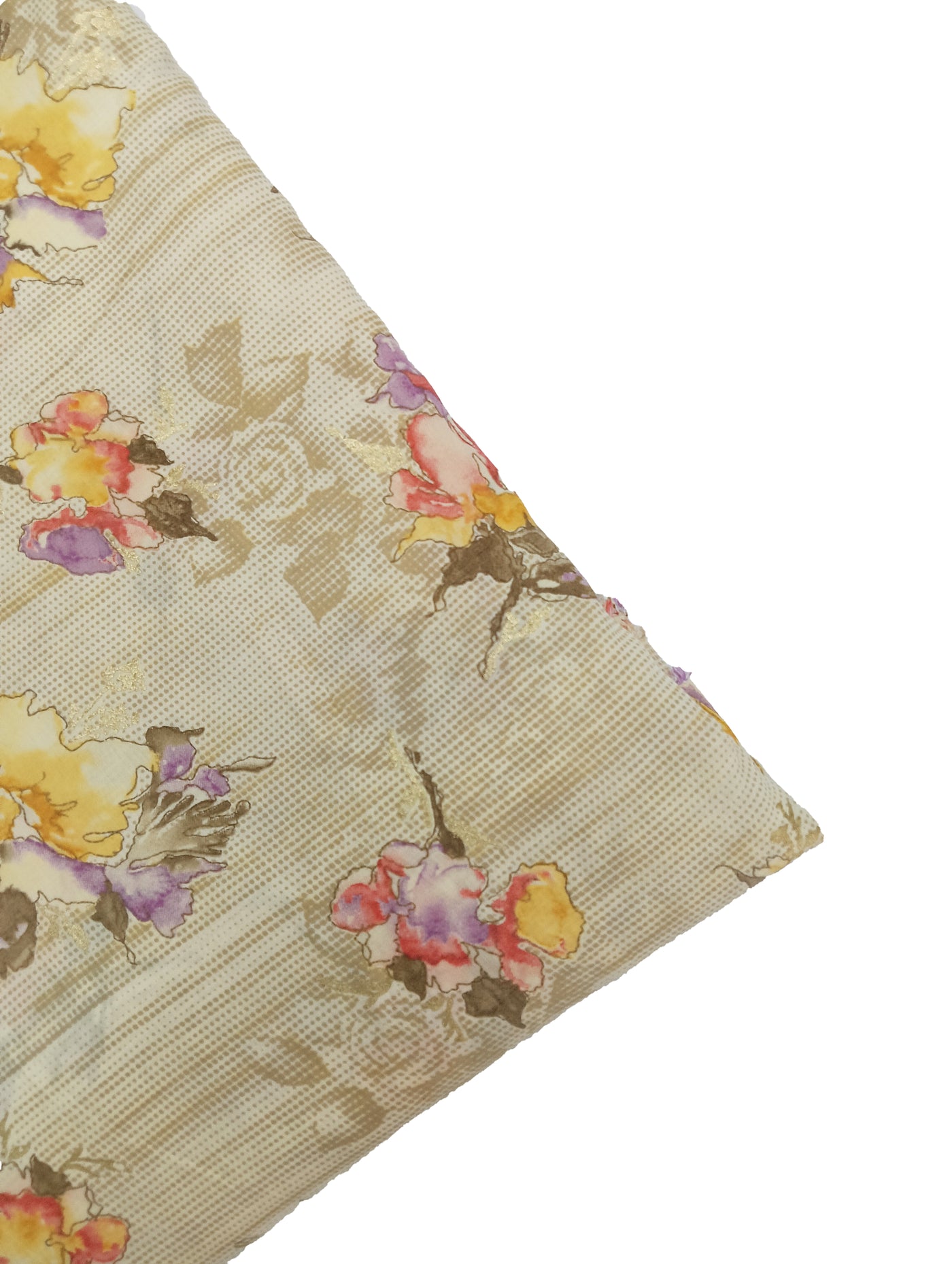 Multicolors Floral Printed Muslin Fabric