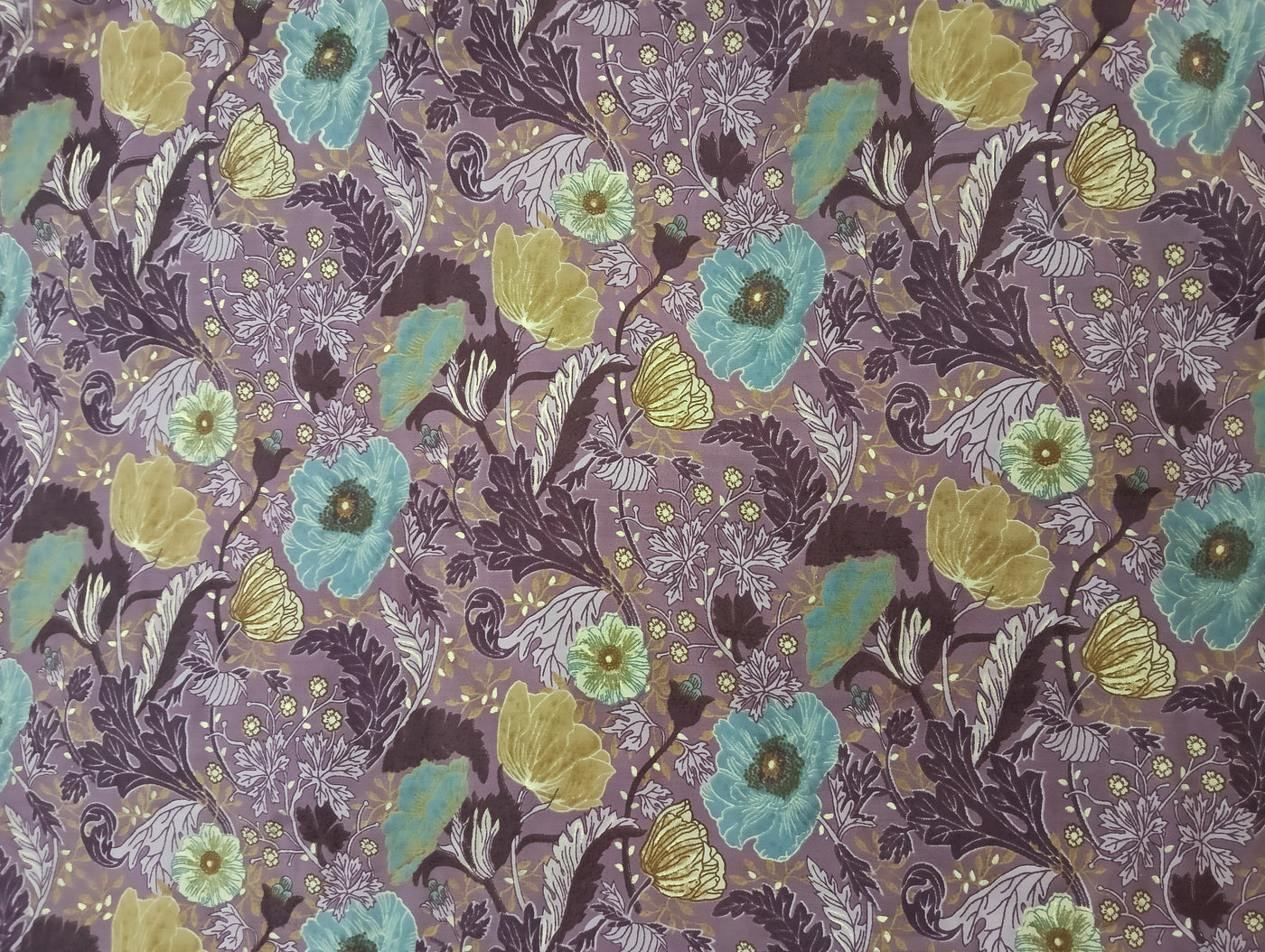 Multicolor Floral Printed Muslin Fabric (Wholsale)