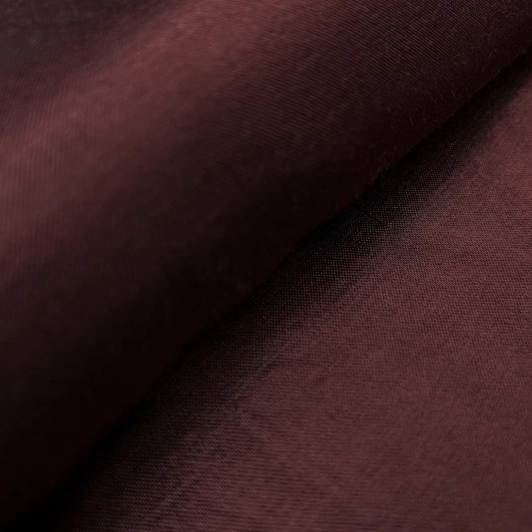 Maroon Plain Mashru Silk Fabric