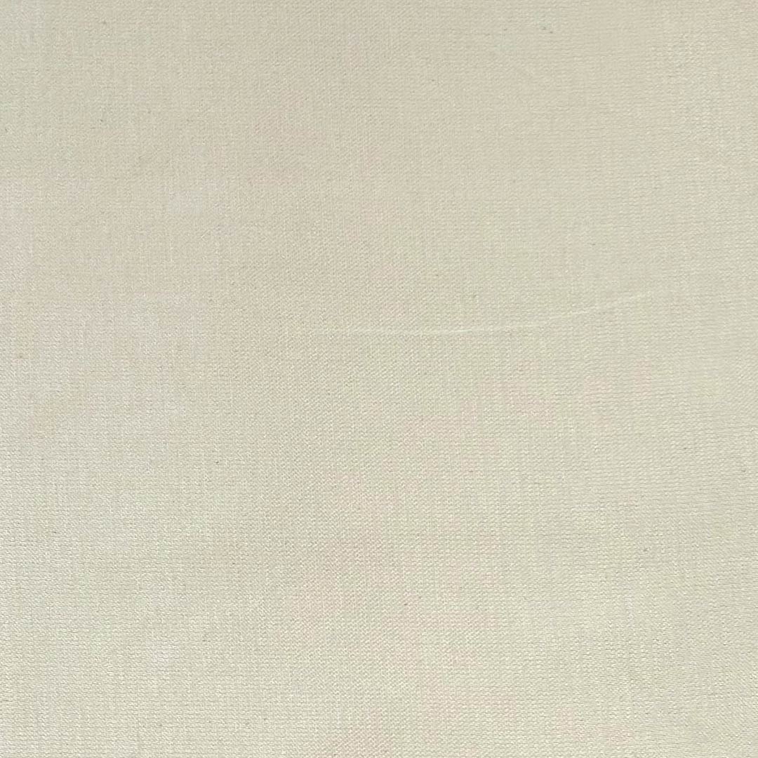 Cream Plain Mashru Silk Fabric