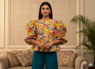 Multicolor 100 % Pure Mul Mul Cotton Chikan Embroidered Fabric