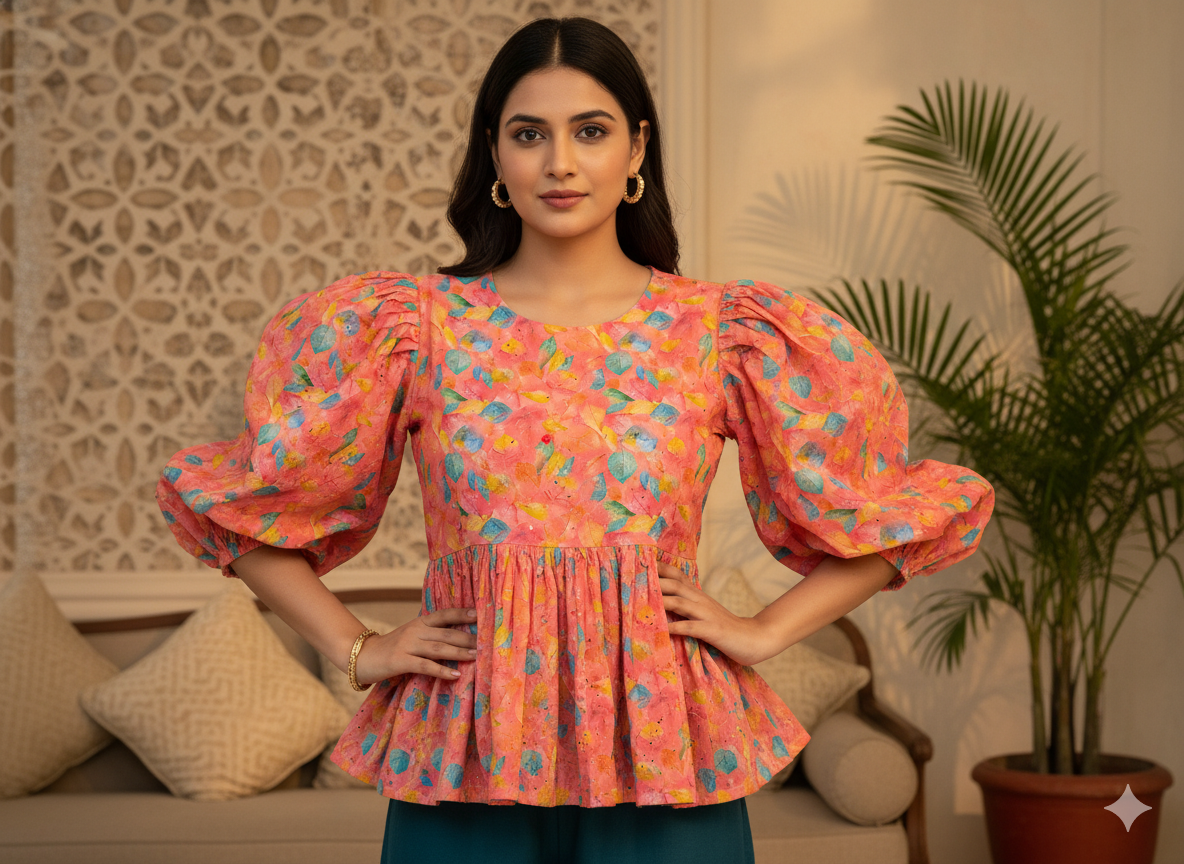 Multicolor 100 % Pure Mul Mul Cotton Chikan Embroidered Fabric