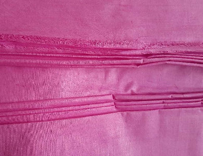 Pink Plain Dyed Cotton Fabric