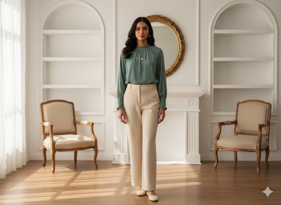 सेज ग्रीन प्लेन 60 ग्राम जॉर्जेट फ़ैब्रिक