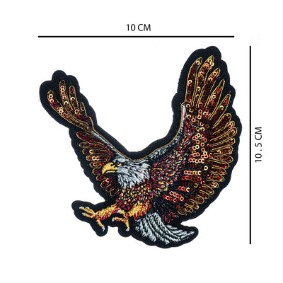 Multicolor Eagle Embroidery Patch