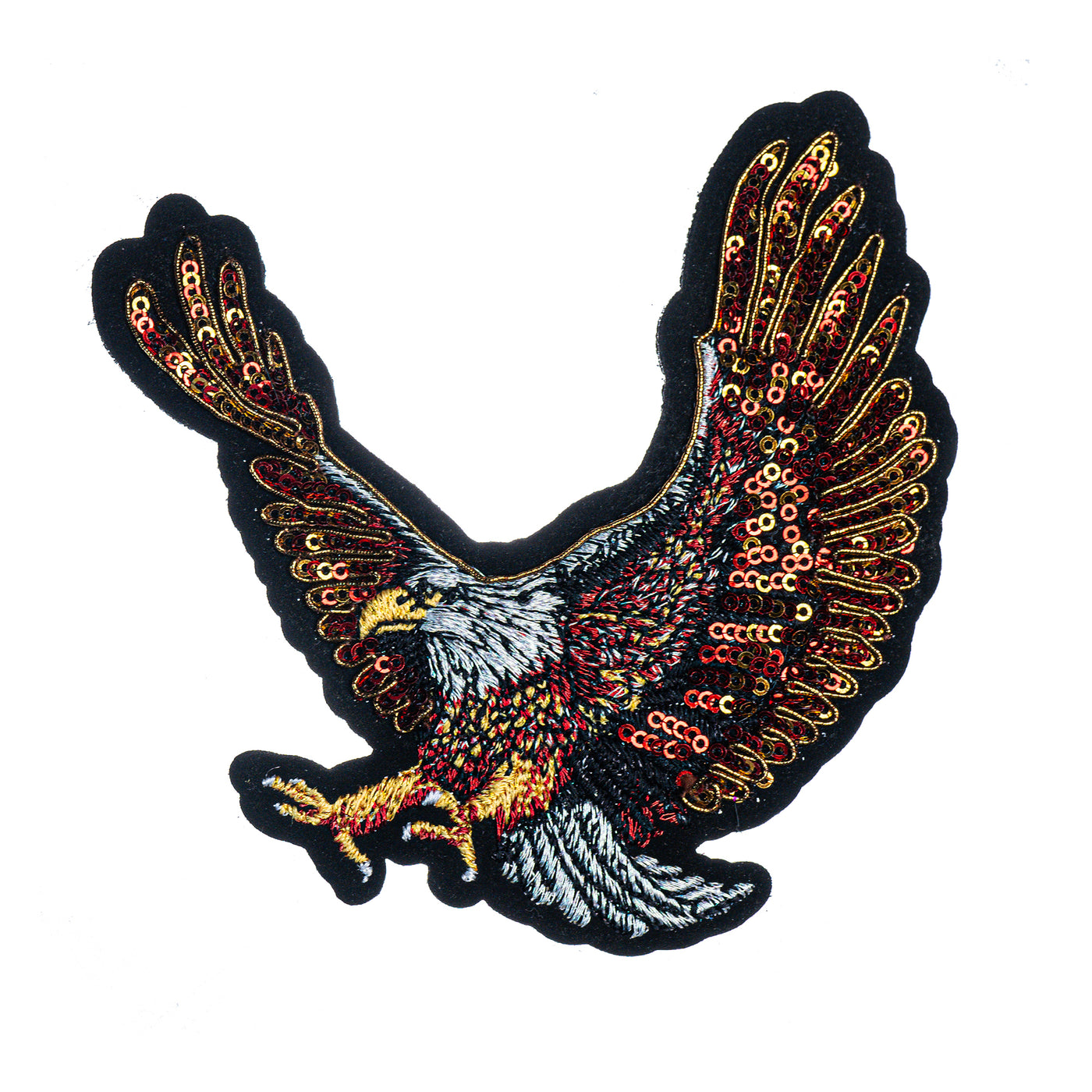 Multicolor Eagle Embroidery Patch