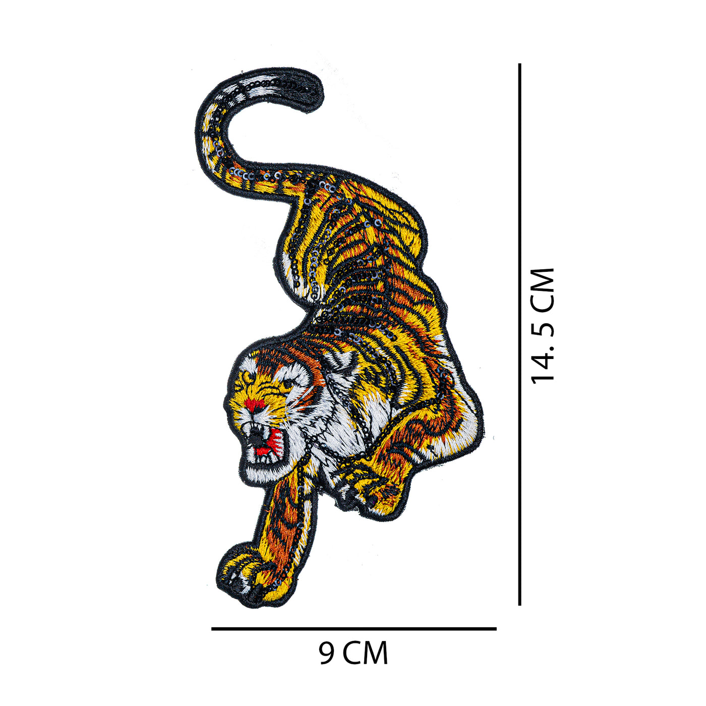 Tiger Embroidery Patch