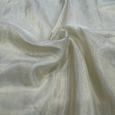 Golden Plain Dyeable Viscose Tissue Silk Fabric