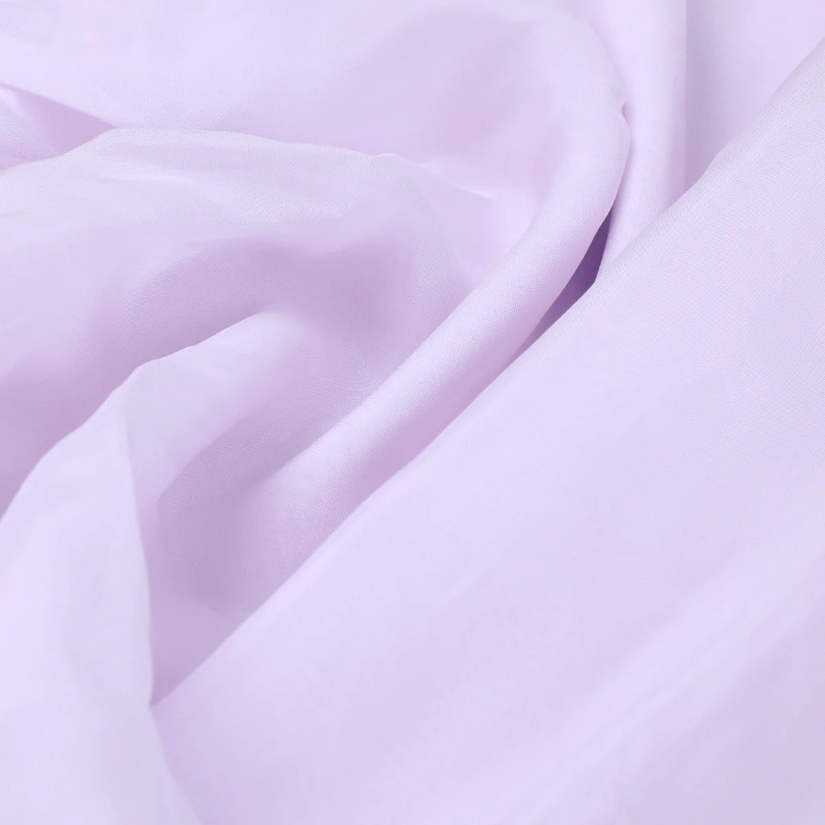 Lilac Plain Viscose Organza Fabric (Wholesale)