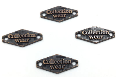 Copper Color Assorted Metal Patches