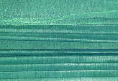 Green with Blue Tone Plain Yarn Dyed Cotton Fabric