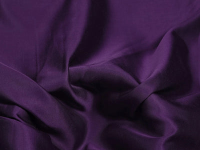 Purple Plain Dyed Modal Satin Fabric (Wholesale)