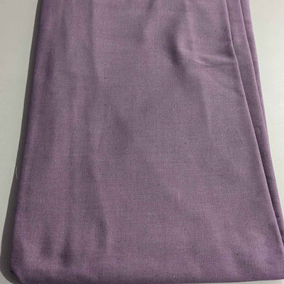 Precut Of 2 Meters Of Purple Plain Cotton Flex Fabric