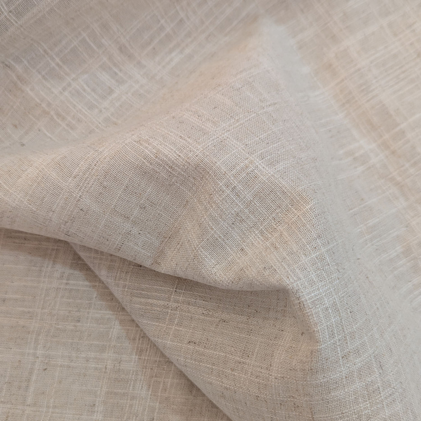 Precut of 1.60 meters Natural Cotton Linen Fabric