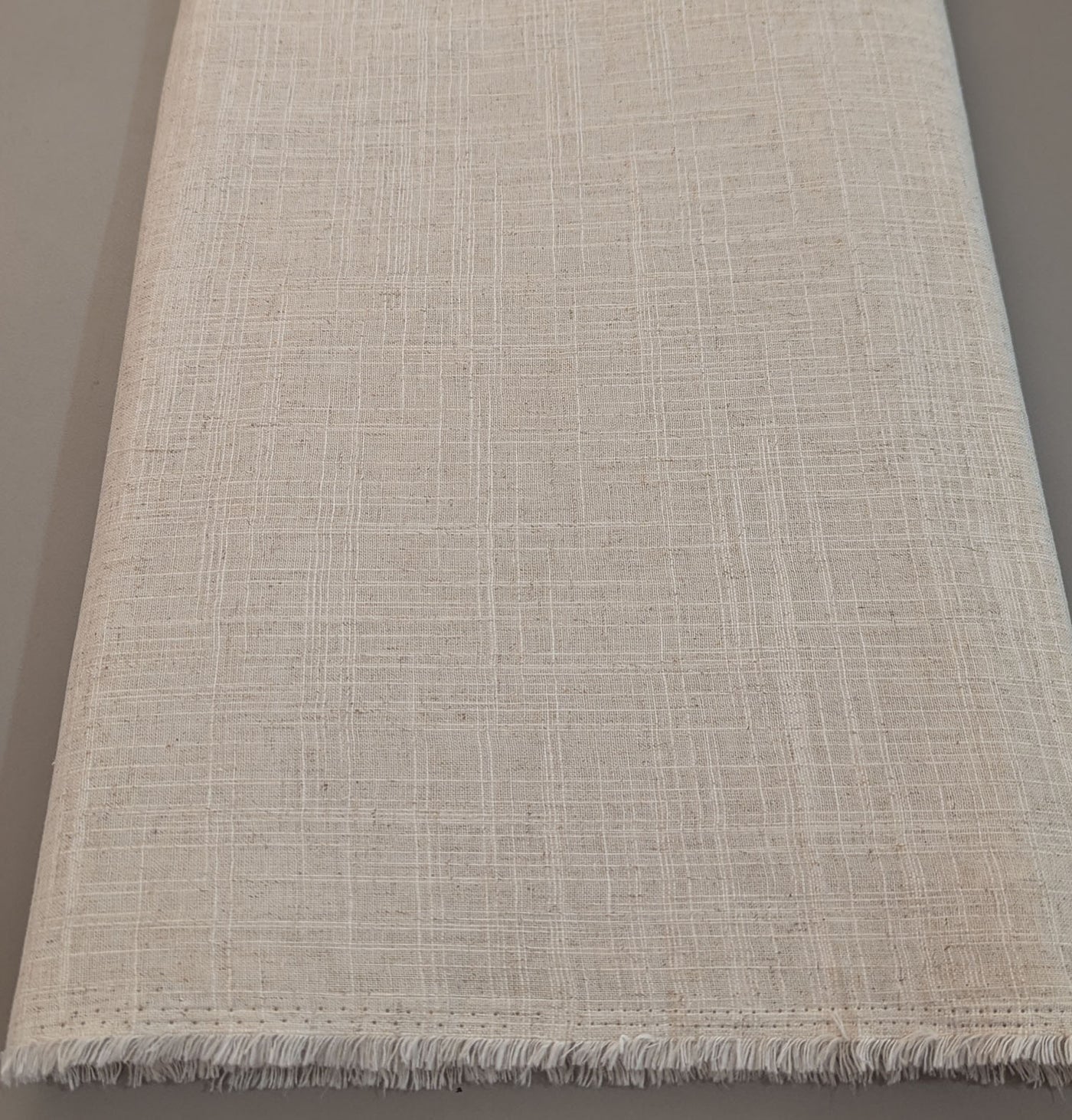 Precut of 1.60 meters Natural Cotton Linen Fabric