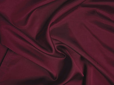 Wine Plain Dyed Modal Satin Fabric (Wholesale)