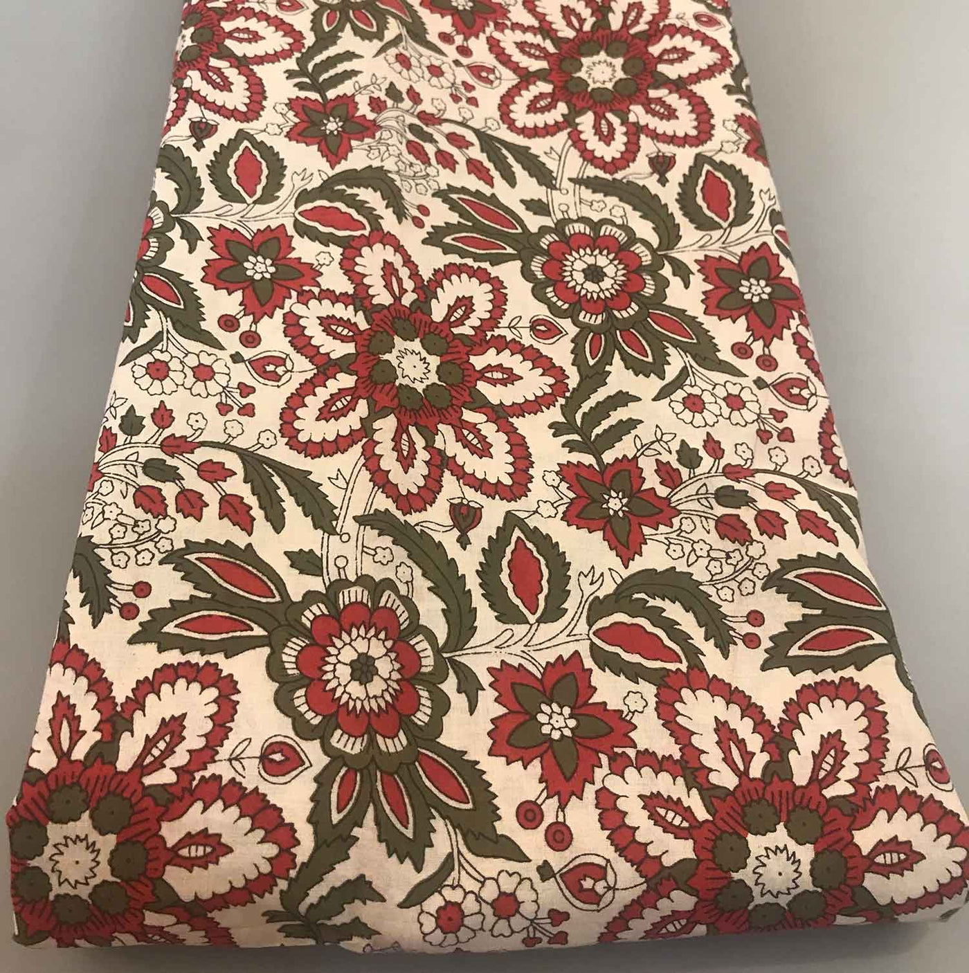 Multicolor Floral Print Cotton Fabric