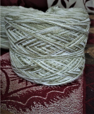 White Super Soft Multi Threaded Wool Yarn