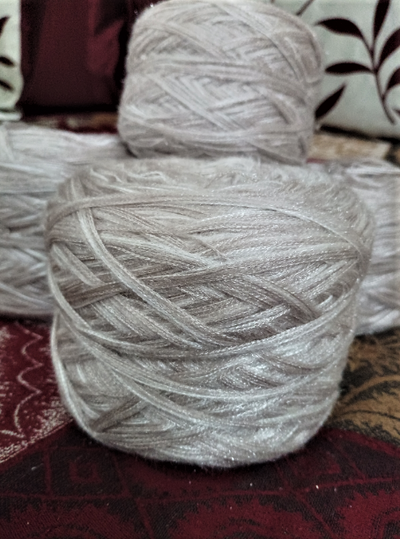 White Wool yarn