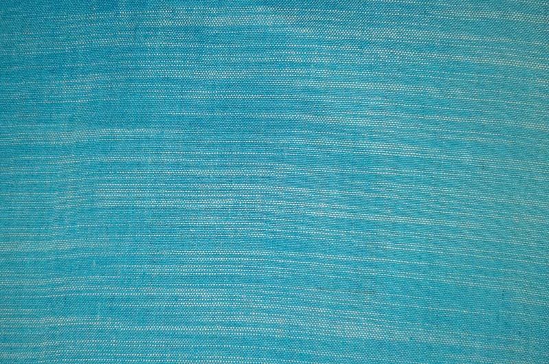 Blue & White Plain Slab Cotton Fabric