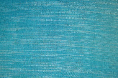 Blue & White Plain Slab Cotton Fabric