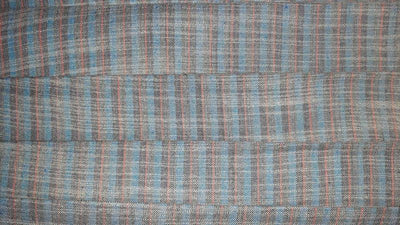 Multicolor Stripes Handloom Cotton Fabric