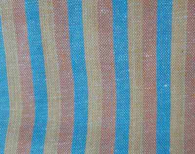 Multicolor Stripes Cotton Fabric