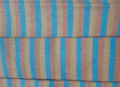 Multicolor Stripes Cotton Fabric