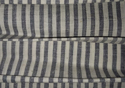 Black & White Stripes Cotton Fabric